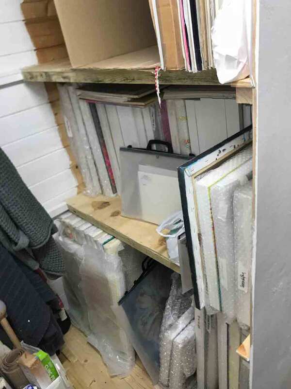 bespoke art storage space