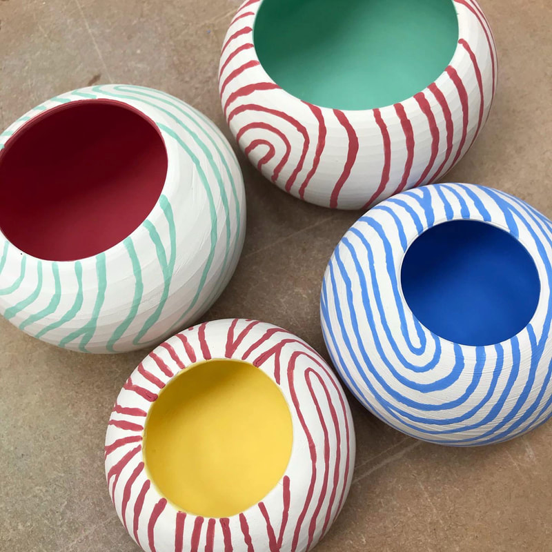 colourful bowls