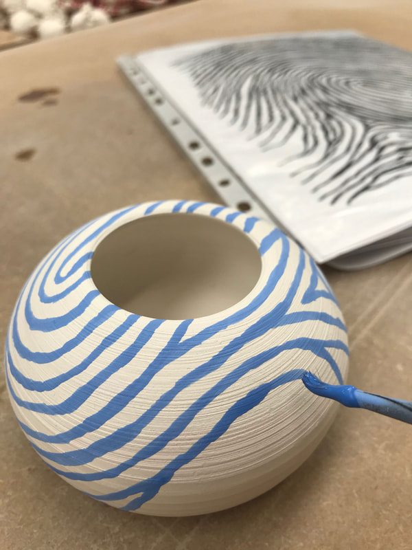 painting pots