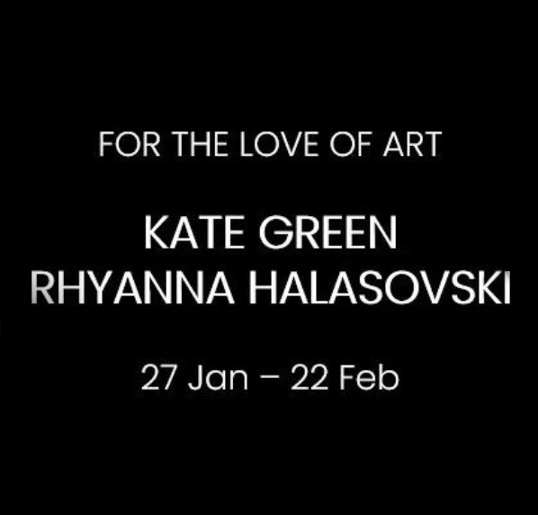 Colourful abstract art exhibition by Kate Green
